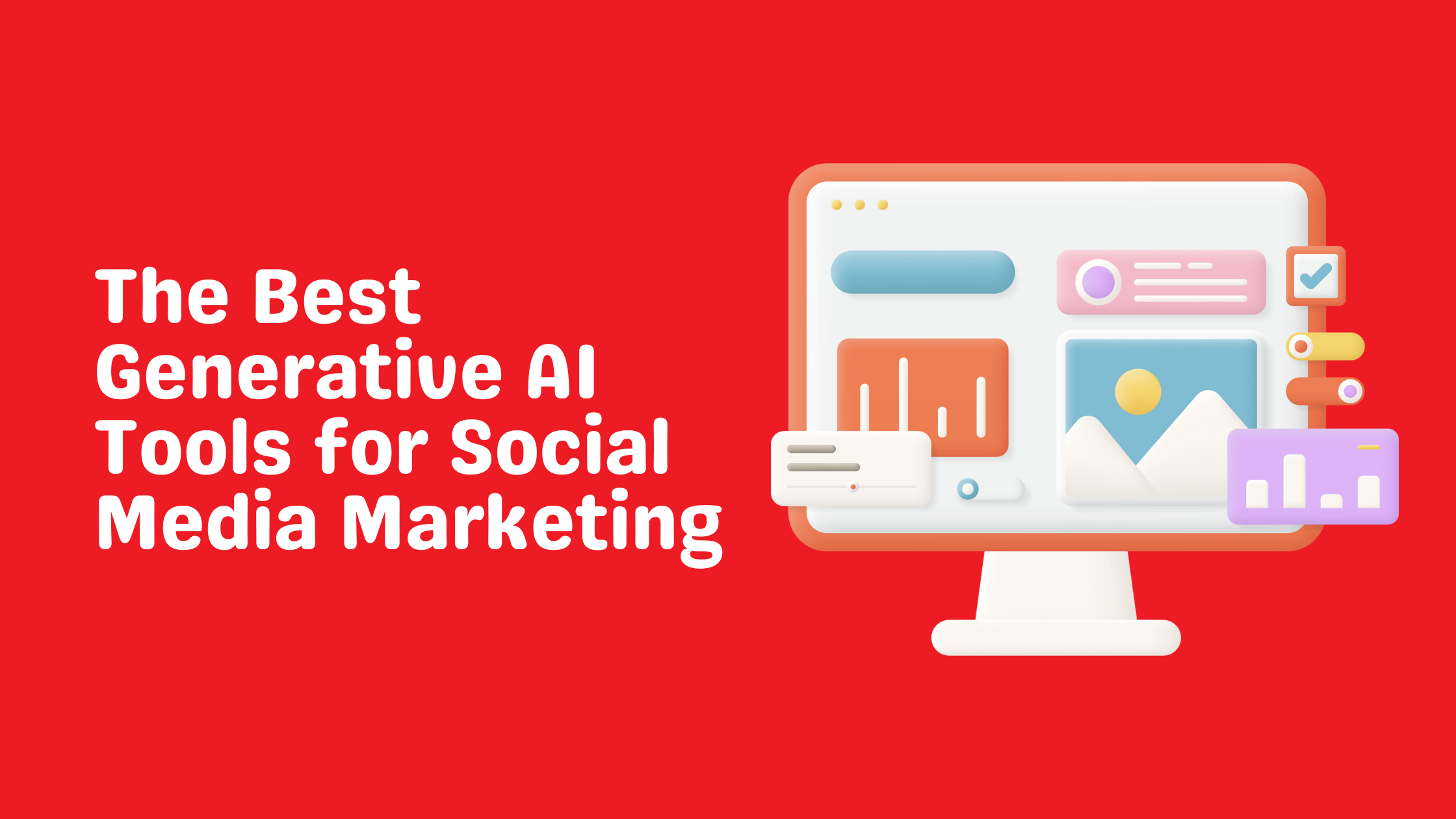 The Best Generative AI Tools for Social Media Marketing