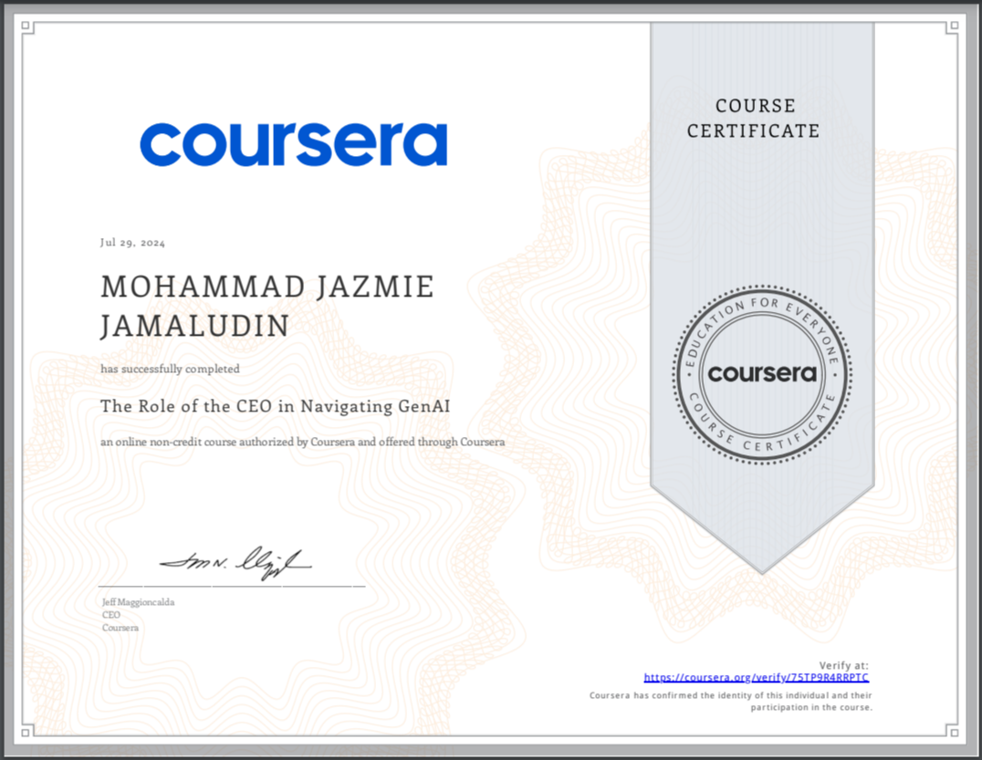 The Role of CEO in Navigation GenAI