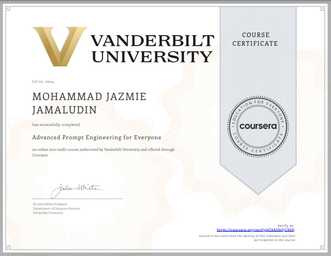 Advanced Prompt Engineering for Everyone