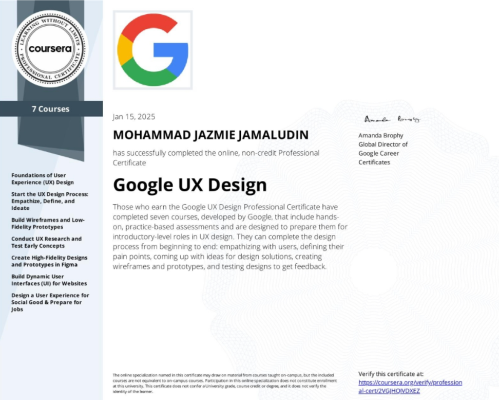 Google UX Design